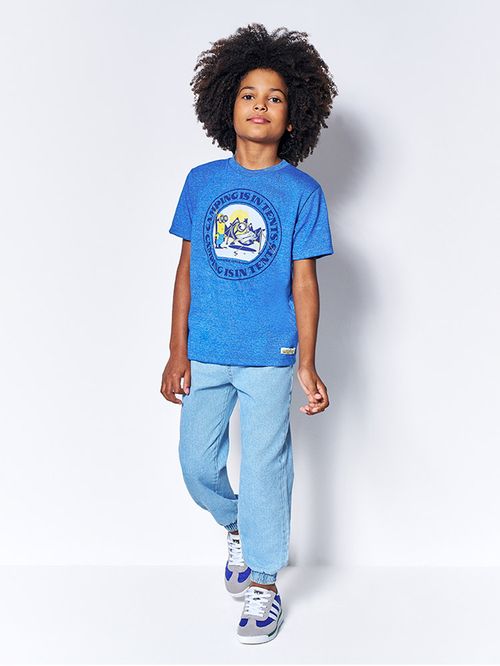 Camiseta Minions Infantil Menino Camping Is In Tents Kippos