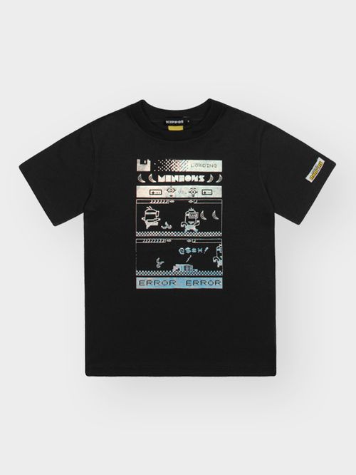 Camiseta Minions Infantil Menino Error Kippos