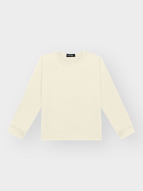 Camiseta Térmica Abertura Polegar Infantil Menino Kippos