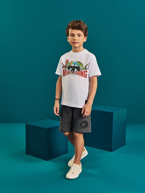 Camiseta Dragons Infantil Menino Roaring & Soaring Divertto