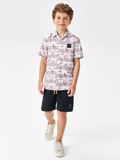 Conjunto Dragons Infantil Menino Navegações Vikings Divertto