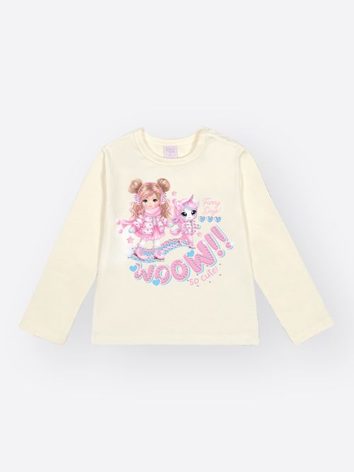 Conjunto Bebê Menina em Tweed Funny Days Mundo Cinti