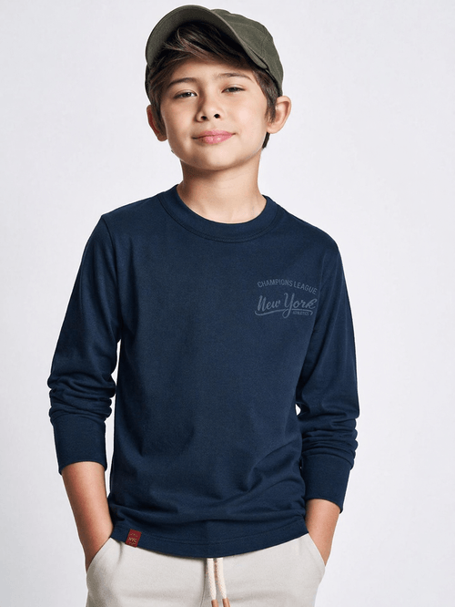 Camiseta Infantil Menino New York Divertto
