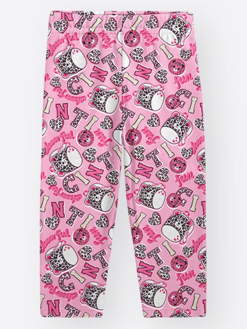 Legging Felpada Bebê Menina Mundo Cinti ROSA BARBIE