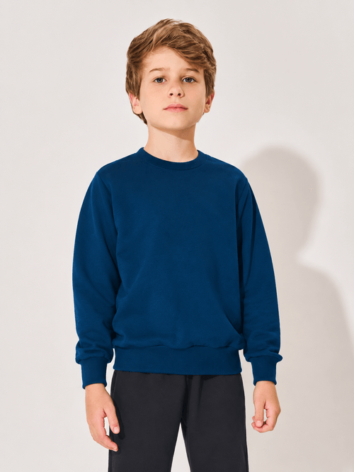 Blusão Soft Infantil Menino Marinho Divertto
