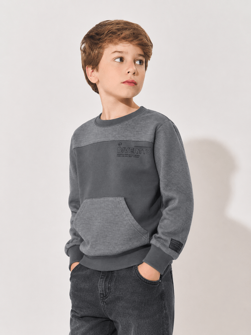 Blusão Infantil Menino DVTT Season Chumbo Divertto